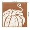 Autumn Tones VI Dark Orange by Anne Tavoletti Framed Canvas Wall Art